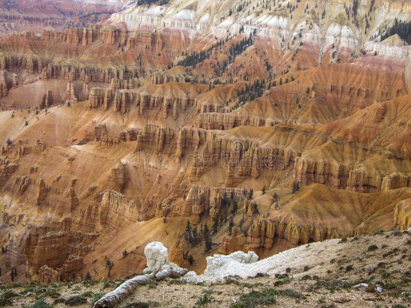 Cedar Breaks Utah USA sandstone formations. Cedar Breaks Utah USA sandstone formations