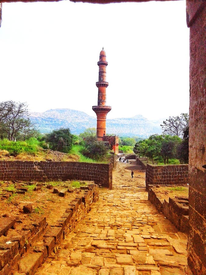 Vista da Aurangabad, maharashtra, India, Asia fotografia stock libera da diritti Vista da Aurangabad, maharashtra, India, Asia fotografia stock libera da diritti