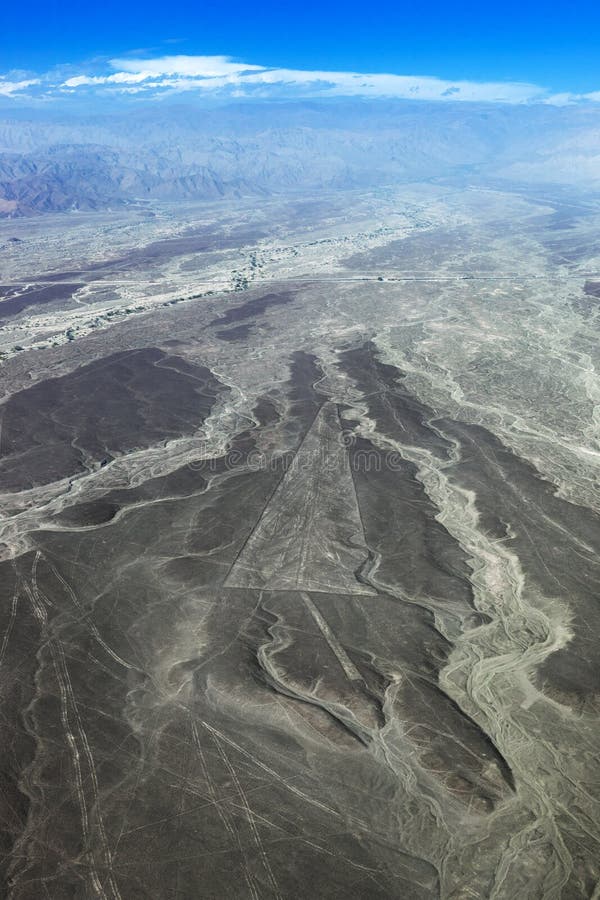 vista dall'aereo sul Nazca