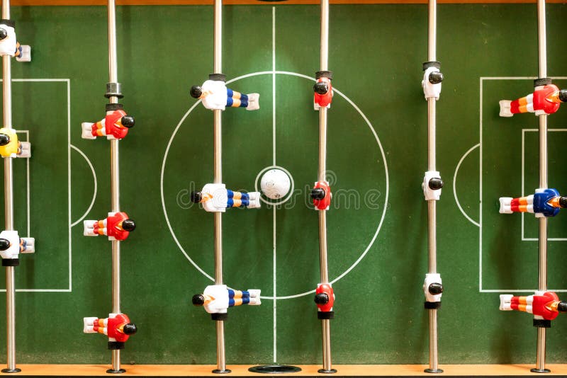 Mesa De Jogo De Futebol É Esportes Indoor Para Dois Jogadores