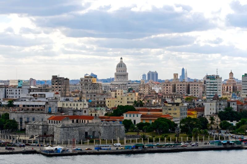 Vista de La Habana imagen de archivo libre de regalías Vista de La Habana imagen de archivo libre de regalías