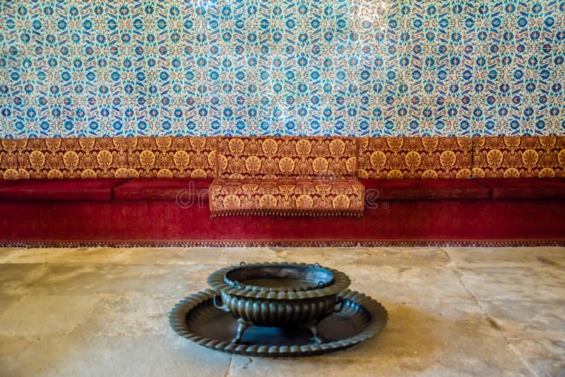 Vista del palacio de Topkapi en Estambul, Turquía fotos de archivo Vista del palacio de Topkapi en Estambul, Turquía fotos de archivo
