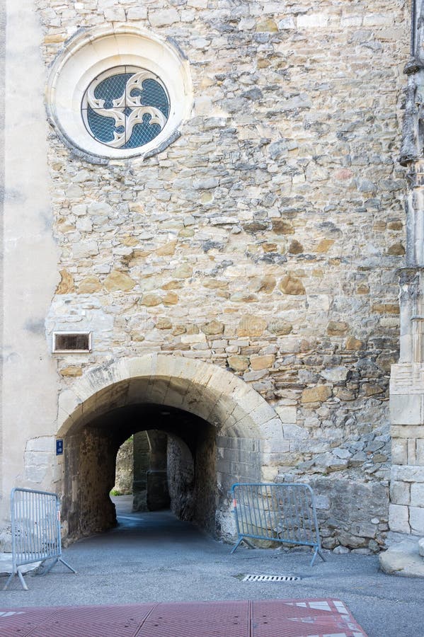 Vista Del PontSaintEsprit Foto de archivo Imagen de francia, valla