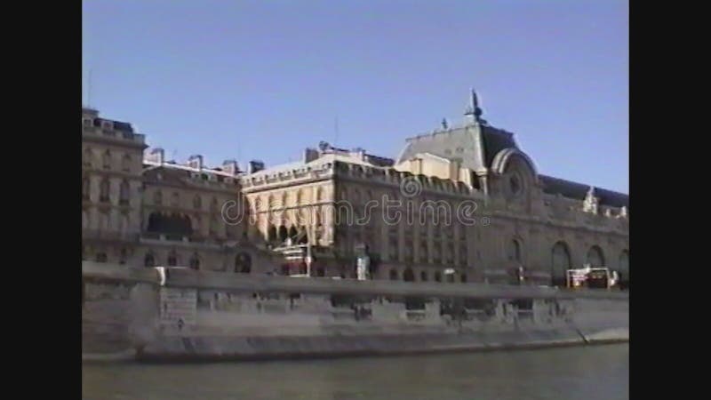 Vista del río parís de francia 1988 6