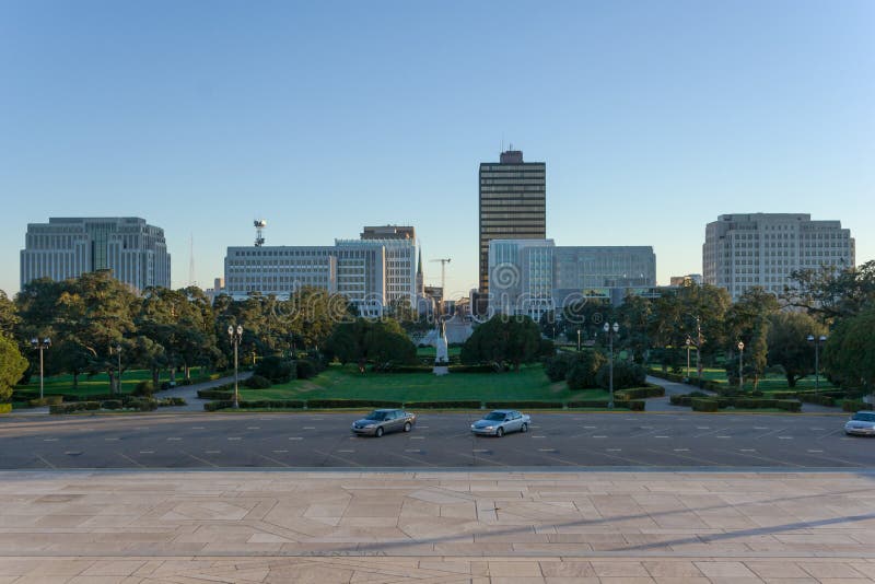 Vista di Baton Rouge, Luisiana fotografia stock libera da diritti Vista di Baton Rouge, Luisiana fotografia stock libera da diritti