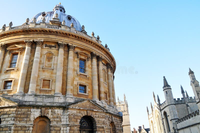 Vista exterior de Radcliffe Camera, Oxford, Inglaterra