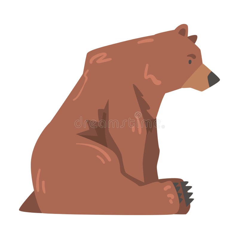 Vista Lateral De Sentado Oso Marrón Grande Depredador Salvaje Mamífero Animal Dibujos Animados Vector Ilustración Ilustración del Vector - Ilustración de safari, poderoso: 220625209 Vista Lateral De Sentado Oso Marrón Grande Depredador Salvaje Mamífero Animal Dibujos Animados Vector Ilustración Ilustración del Vector - Ilustración de safari, poderoso: 220625209