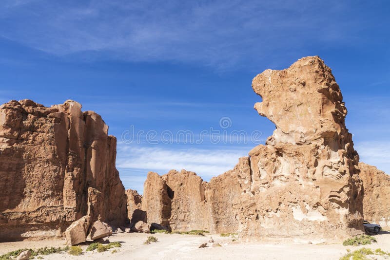 Um Veículo Todo Preso Na Areia Movediça No Canyon Del Rio Anaconda