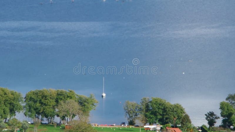 Vista sopra il lago Bracciano