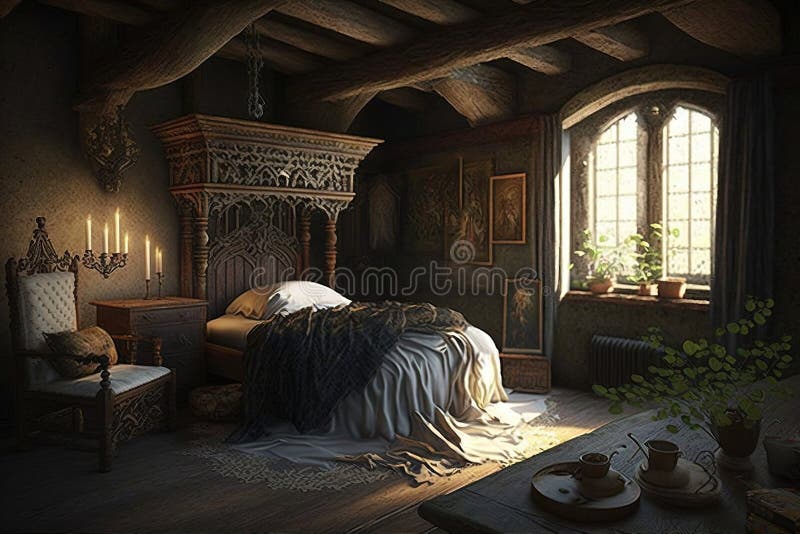 Medieval room decor - 78 photo