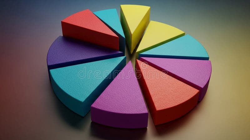 Visual representation is often used to illustrate statistical vector illustration