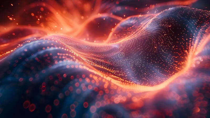 Visual Representation of Quantum Computing Processes Through Textured Patterns. Concept Quantum. Concept Quantum Computing, Textured Patterns, Visual Representation, Processes, Technology Visual Representation of Quantum Computing Processes Through Textured Patterns