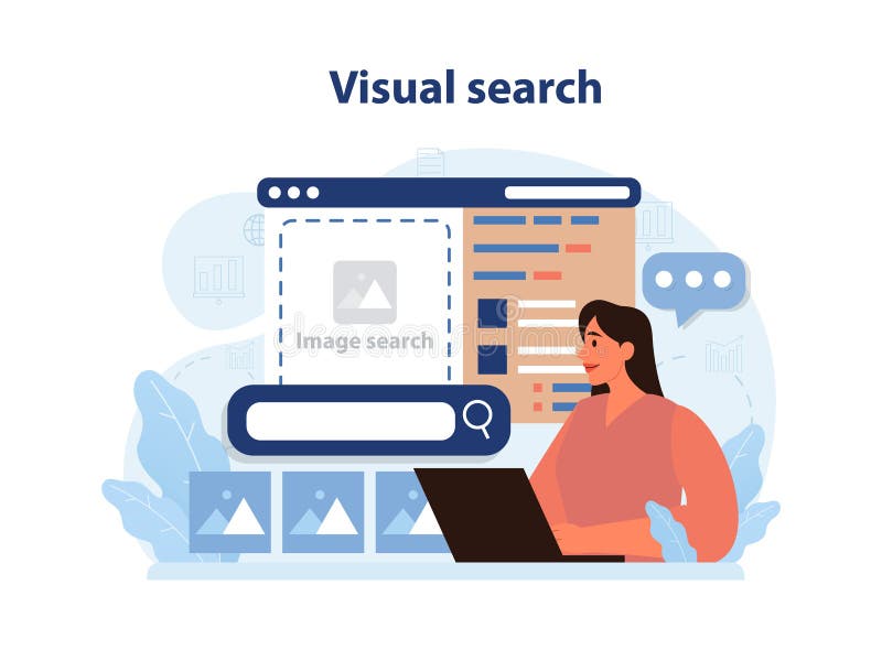 Visual Search, Protection and Security Vector Icons Set Cyber Computer ...