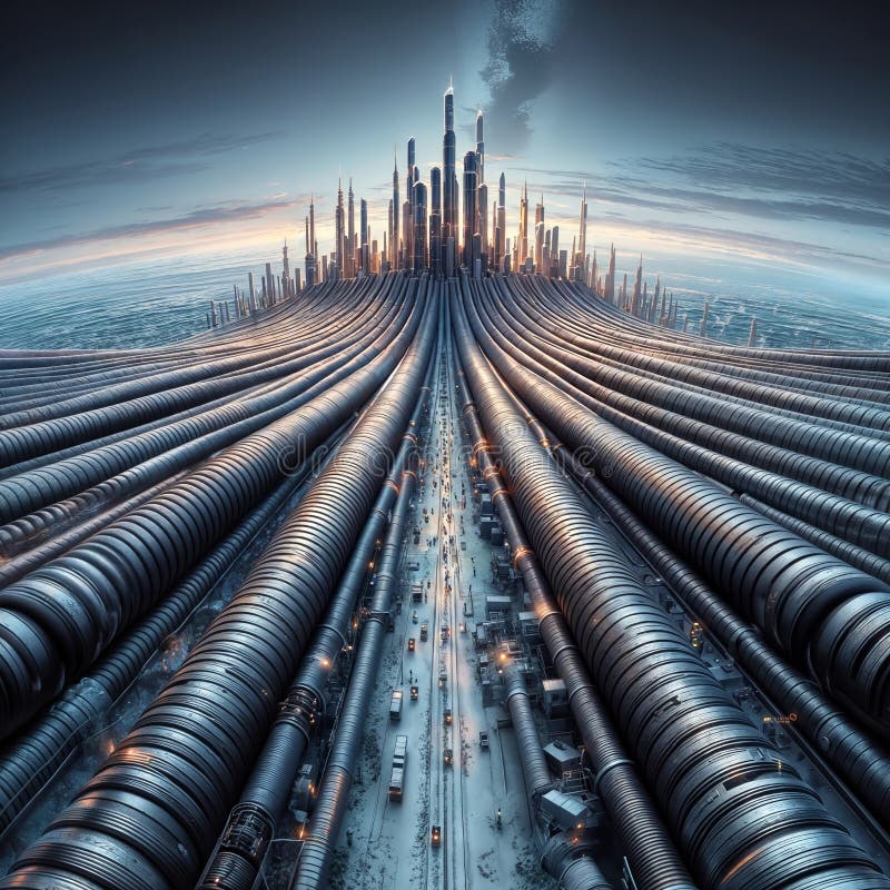 Transmission of Electricity by Power Cables To Places of Consumption