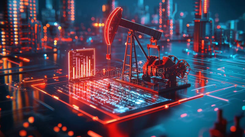 This visualization shows the dynamics and interplay among supply and demand factors, financial trading, and the overall stock images