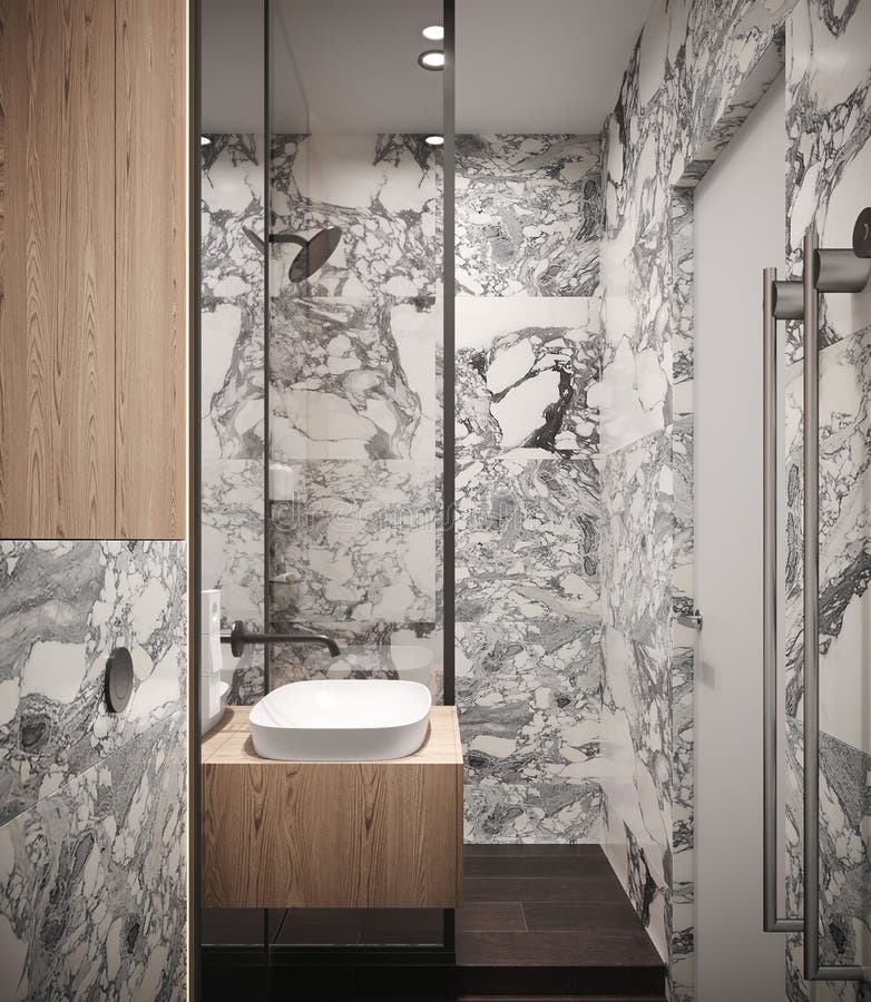 Visualizzazione 3d di un piccolo bagno parte 2. Rendering di un piccolo bagno, ma elegante e conciso. ideale per il riempimento di annunci pubblicitari su siti web o per l'ispirazione personale. viene in un pacchetto di 3 pezzi. questa è la seconda parte del trittico che potete vedere di più delle mie opere commerciali o della visualizzazione degli ordini all'interno o all'esterno sulla mia pagina instagram