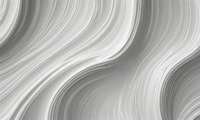 Visualizzazione di chiusura motivo ondulato bianco con effetto sfumato che crea profondità di senso e movimento. royalty illustrazione gratis