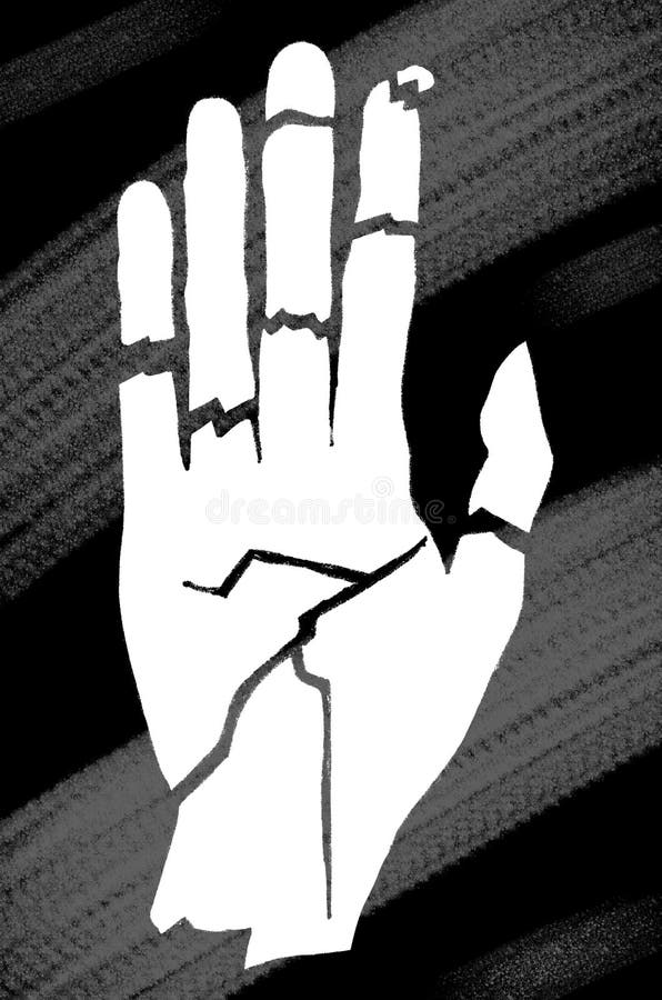 Vit räcker stock illustrationer Vit räcker stock illustrationer