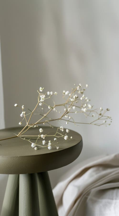 A vase filled with white flowers sits on a table, creating a simple yet elegant display. AI Generative AI generated. A vase filled with white flowers sits on a table, creating a simple yet elegant display. AI Generative AI generated