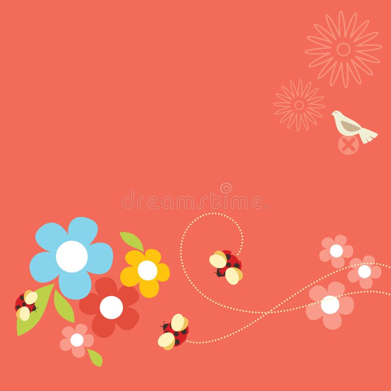 Vita del Ladybug illustrazione di stock Vita del Ladybug illustrazione di stock