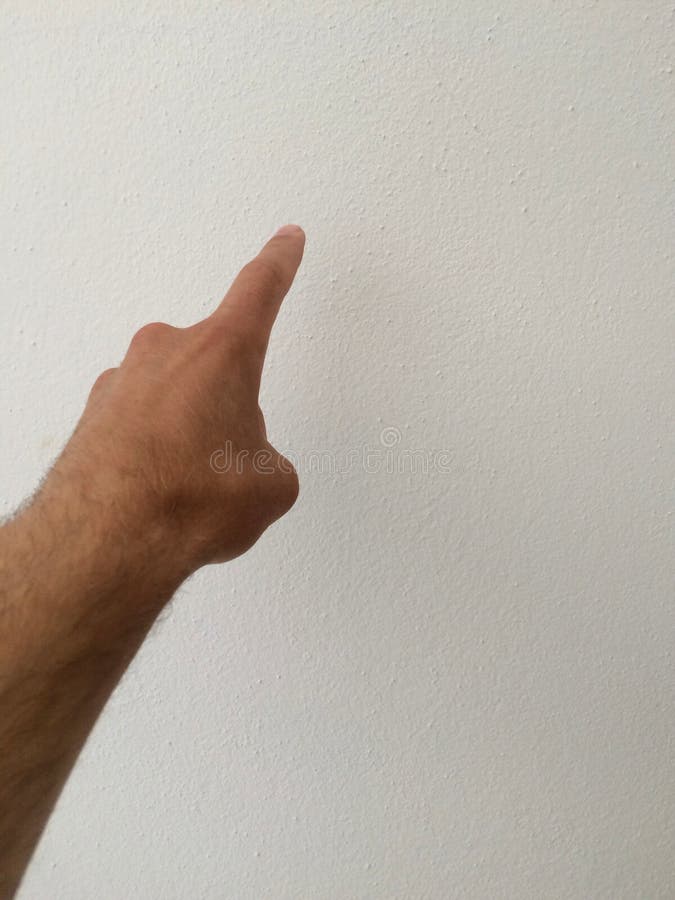 Vita mannens finger visar riktning royaltyfri fotografi Vita mannens finger visar riktning royaltyfri fotografi
