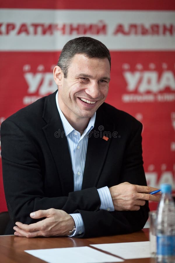 Vitali Klitschko editorial stock photo. Image of person - 23944363