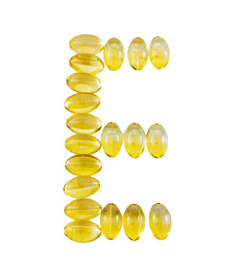 Vitamin E stock image. Image of dose, organic, pills 47912643