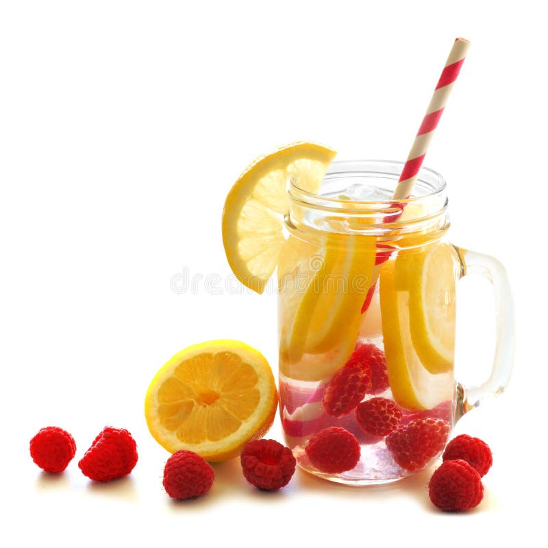 Big Mason Jar Water Stock Photo 1486361048