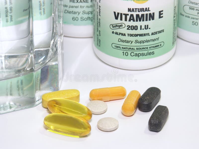 Vitamine fotografie stock