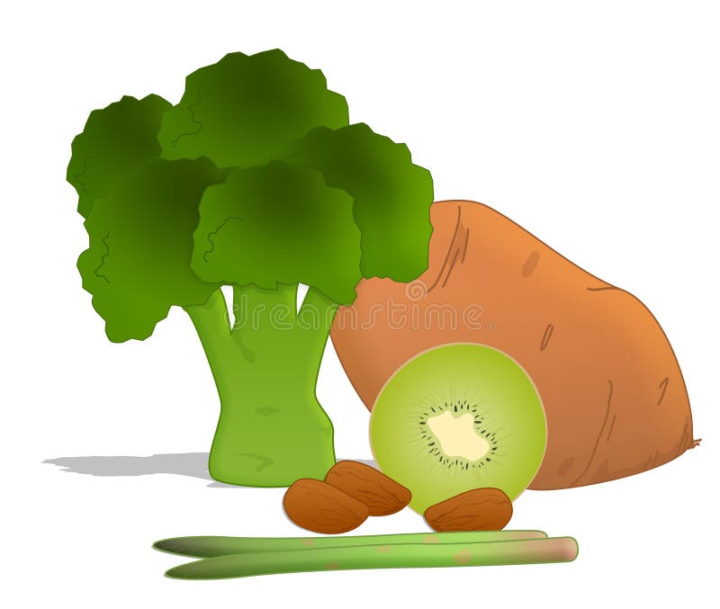 Vitamine e illustration libre de droits Vitamine e illustration libre de droits
