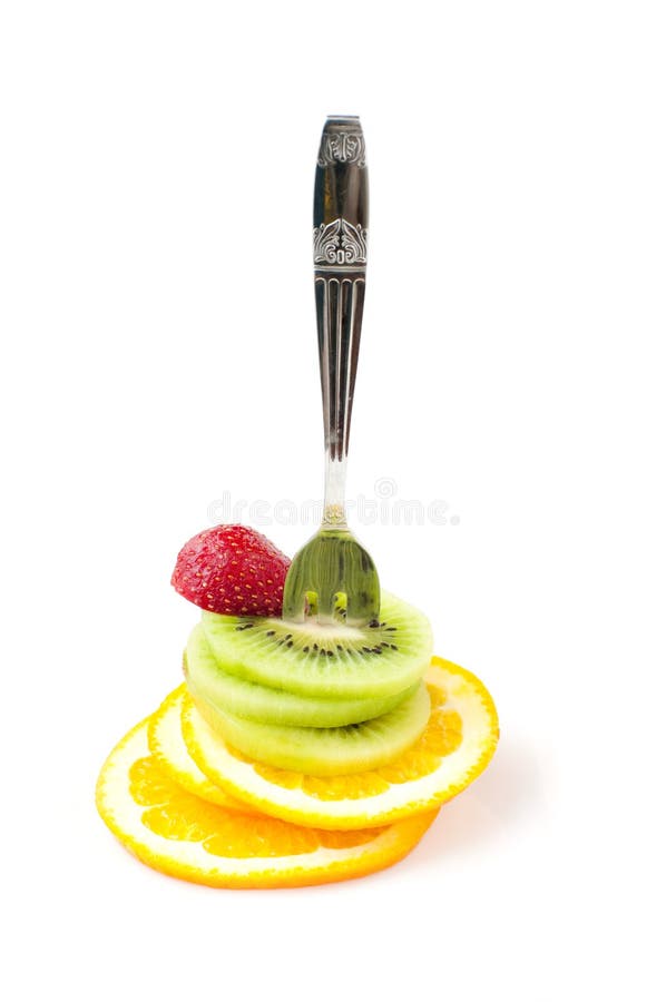 Vitamins on a fork