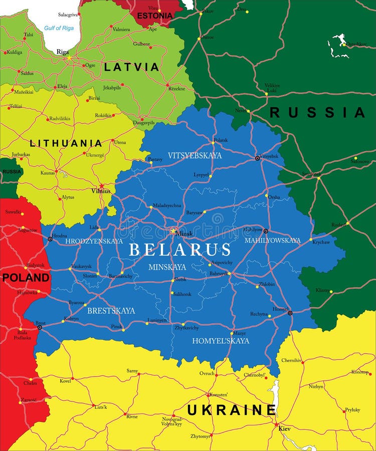 Världskarta, Krim Och Ukraina, Värld Stock Illustrationer