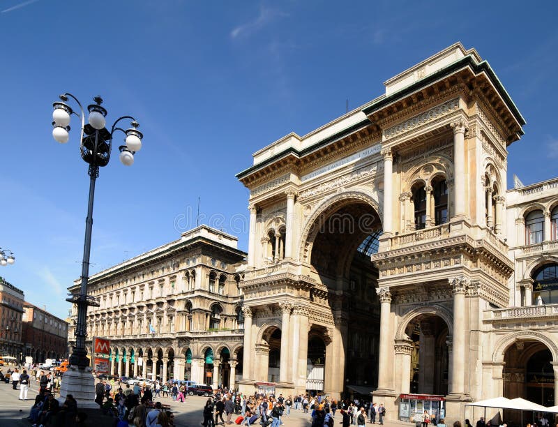 A view of the Piazza del Duomo, the city's main and most central square, surrounded by several palaces and important buildings, such as Milan Cathedral, the Galleria Vittorio Emanuele II and the Royal Palace of Milan. A view of the Piazza del Duomo, the city's main and most central square, surrounded by several palaces and important buildings, such as Milan Cathedral, the Galleria Vittorio Emanuele II and the Royal Palace of Milan.