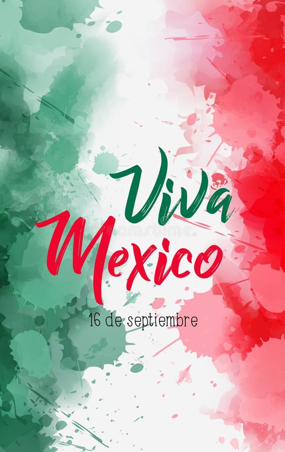 Viva Mexico background stock vector. Illustration of flag - 154502872