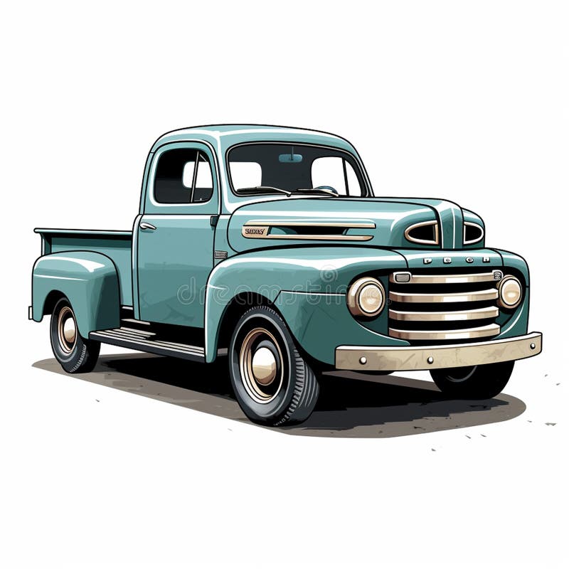 Vivace spirito d'arte pickup illustrazione vettoriale