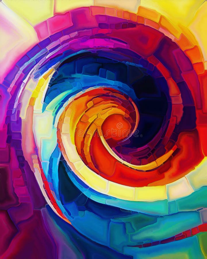 Vivid Colored Canvas stock illustration. Illustration of texture