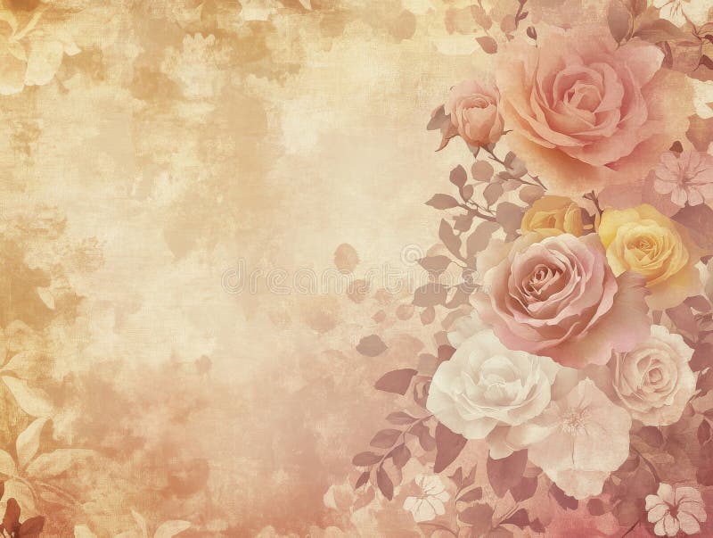 Vivid Floral Burst charakteryzuje się gwałtownym wybuchem różowych kwiatów białych i żółtych zdjęcia stock