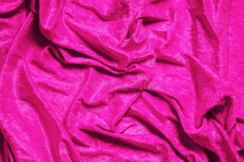 Vivid Pink Velvet Background Stock Image Image of texture, drape
