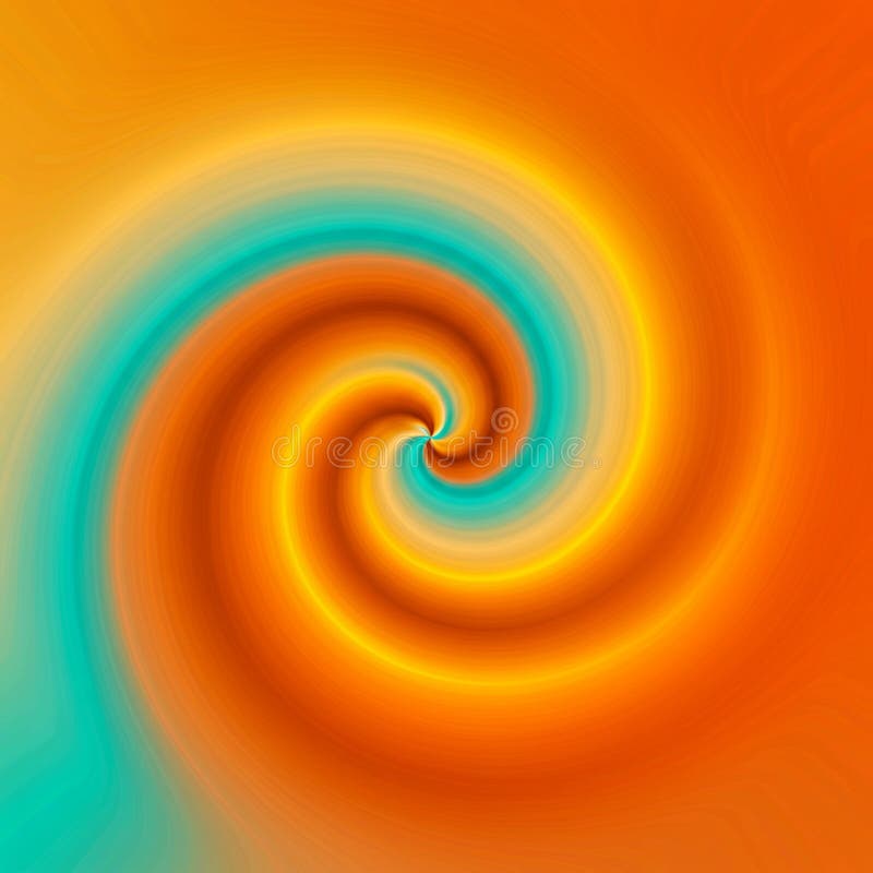 A vivid, swirling abstract design with a dynamic spiral pattern. vector illustration