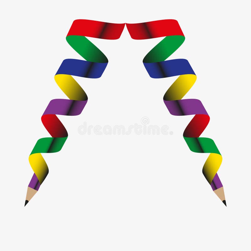 Vizualizare date de firmă - informații grafice. schema procesului elementelor cu două creioane pe care le puteți introduce în textul proiectului. vector de business pentru prezentare.