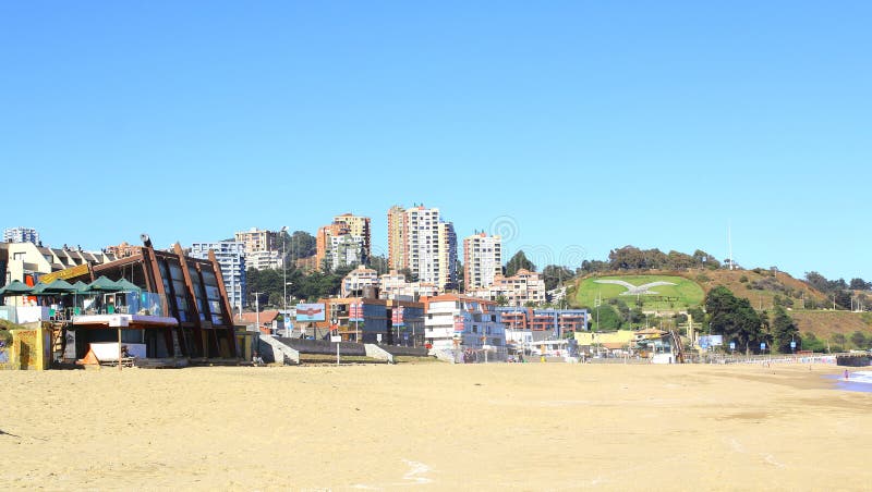 Viña Del Mar, Reñaca und Valparaiso - Chile Sanur-Strand, Bali, Indonesien lizenzfreie stockfotografie Viña Del Mar, Reñaca und Valparaiso - Chile Sanur-Strand, Bali, Indonesien lizenzfreie stockfotografie