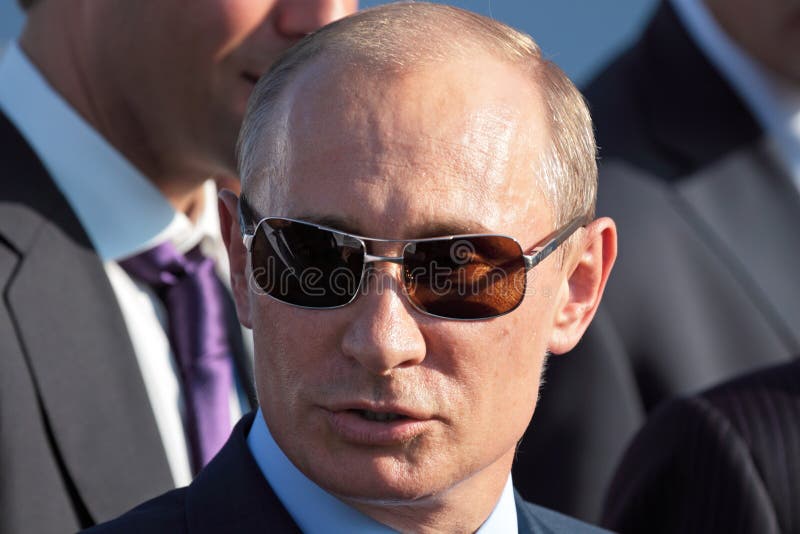 Vladimir Putin fotografie stock