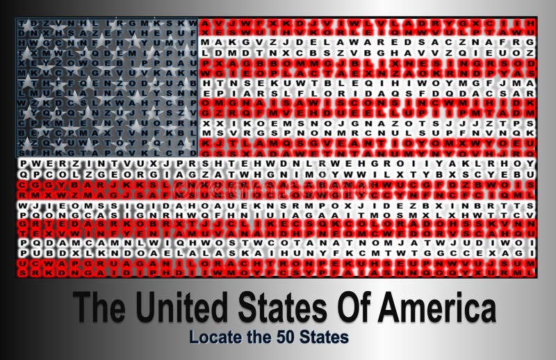 Vlag van de Verenigde Staat Amerika royalty-vrije illustratie Vlag van de Verenigde Staat Amerika royalty-vrije illustratie