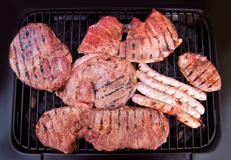 Vlees op de grill