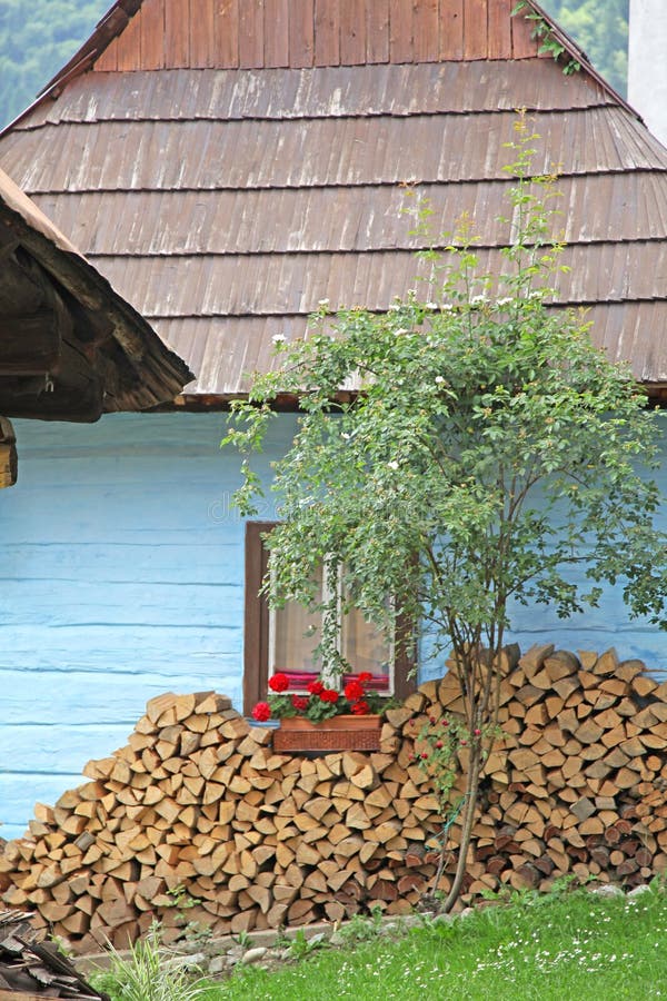 Vlkolinec - picturesque historical village, Slovak