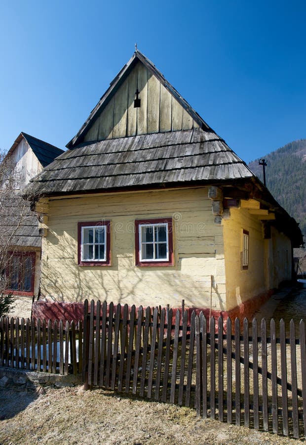 Vlkolinec village in Slovakia