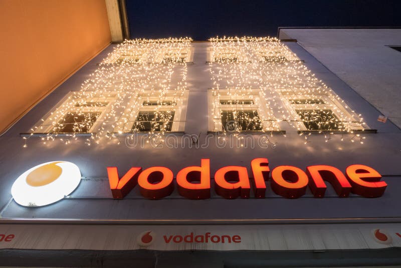 Vodafone editorial image. Image of mobile, communications 32836010