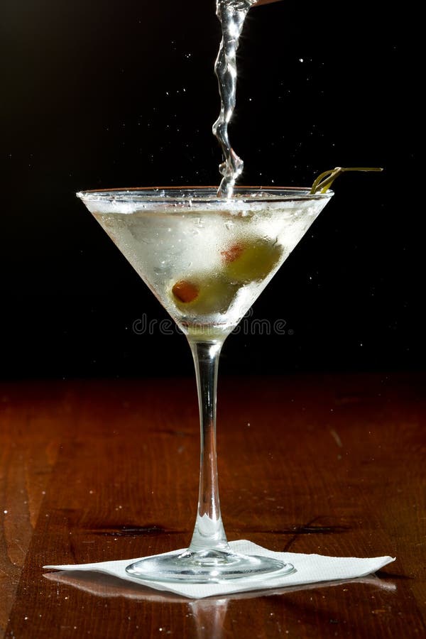 Vodka martini royaltyfri fotografi Vodka martini royaltyfri fotografi