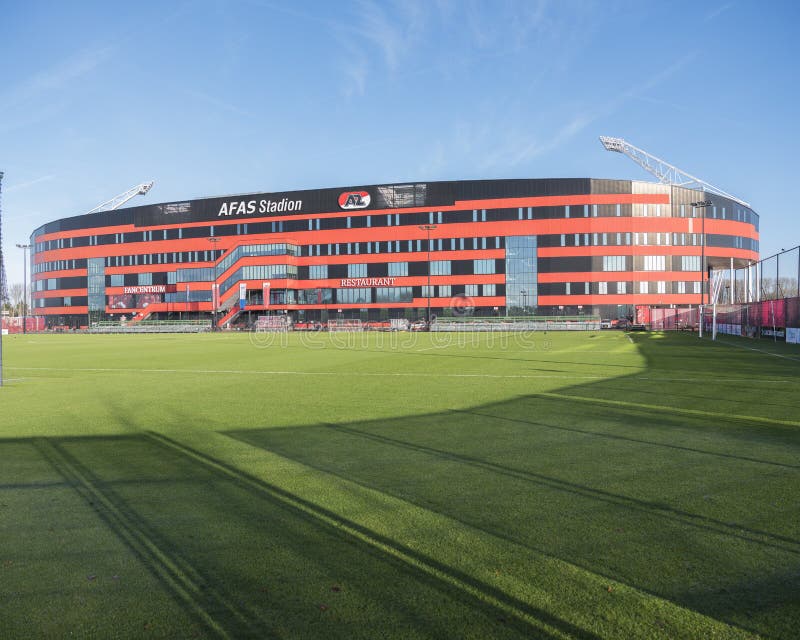 Voetbalstadion Van Az Alkmaar In Nederland Redactionele ...