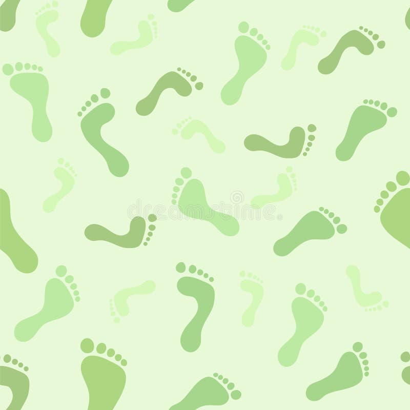 Voeten naadloos patroon vector illustratie Voeten naadloos patroon vector illustratie